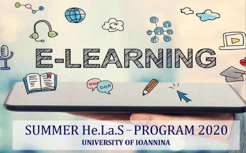 Summer He.La.S Program July 2020 – University Of Ioannina